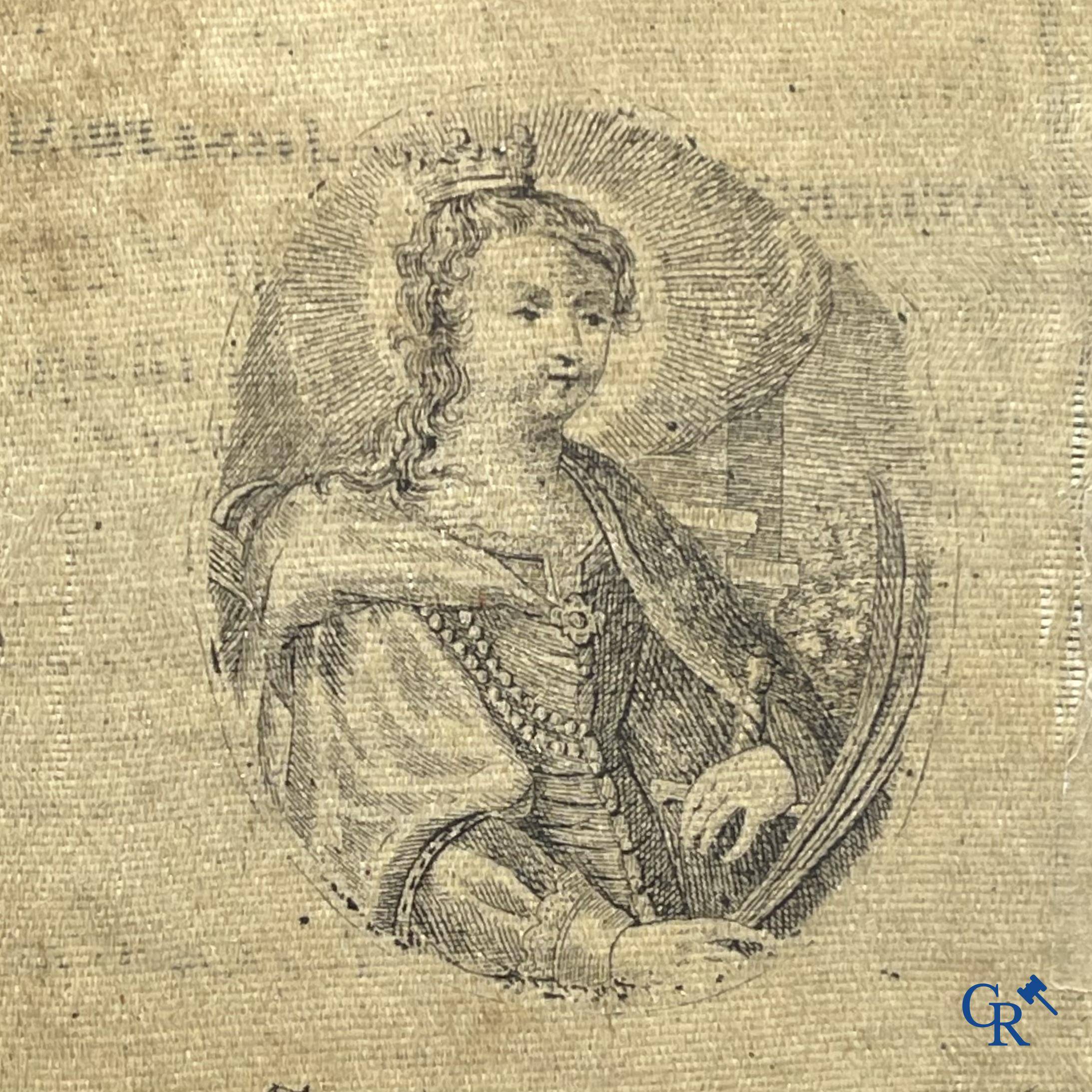 Sainte Catherine, Collection intéressante comprenant des images pieuses, canivets et des estampes de dévotion, etc. XVIIIe-XIXe et XXème siècles.