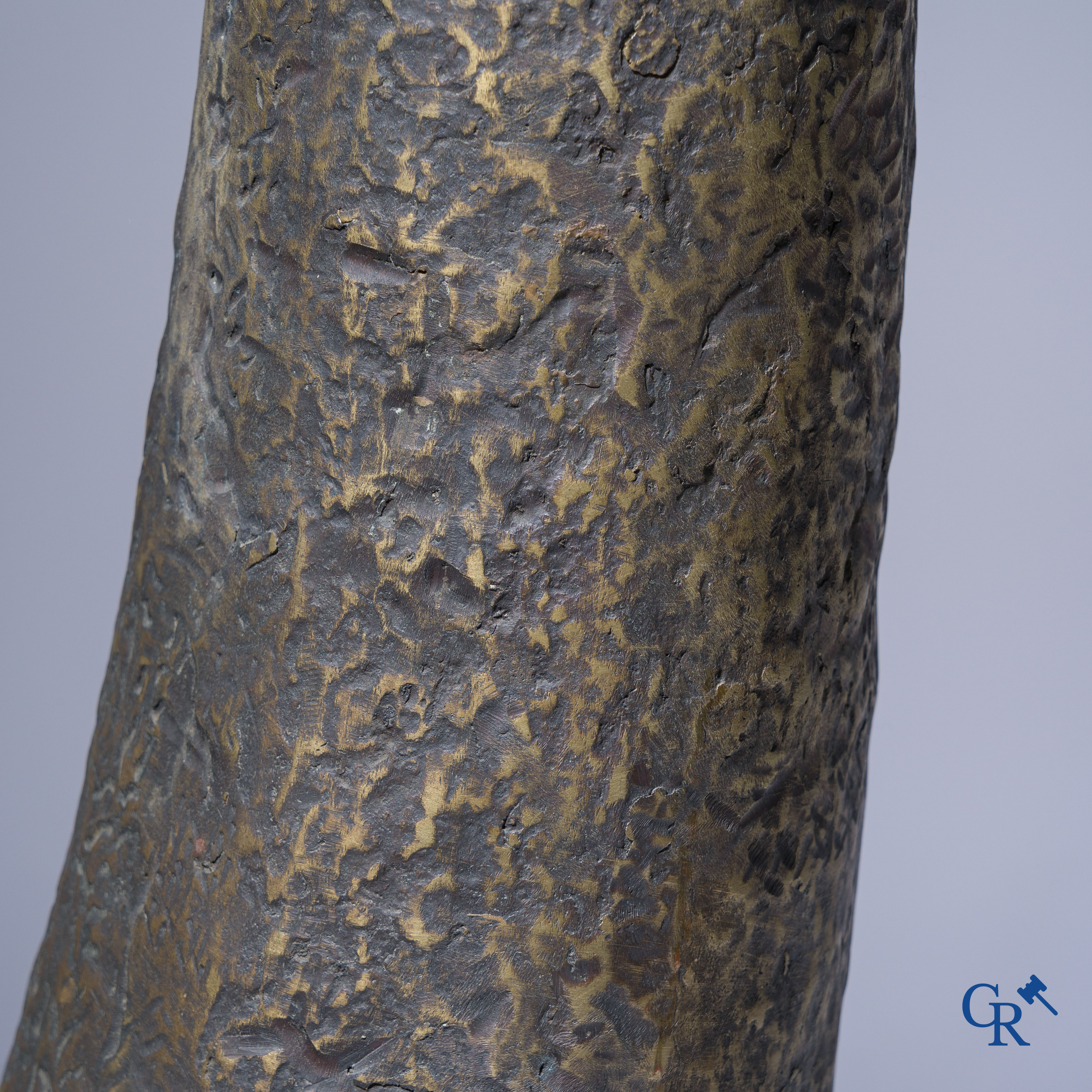 Charles Delporte, (1928-2012) (*) Monumental sculpture in bronze 7/8. Foundry H. Norga Etikhove.