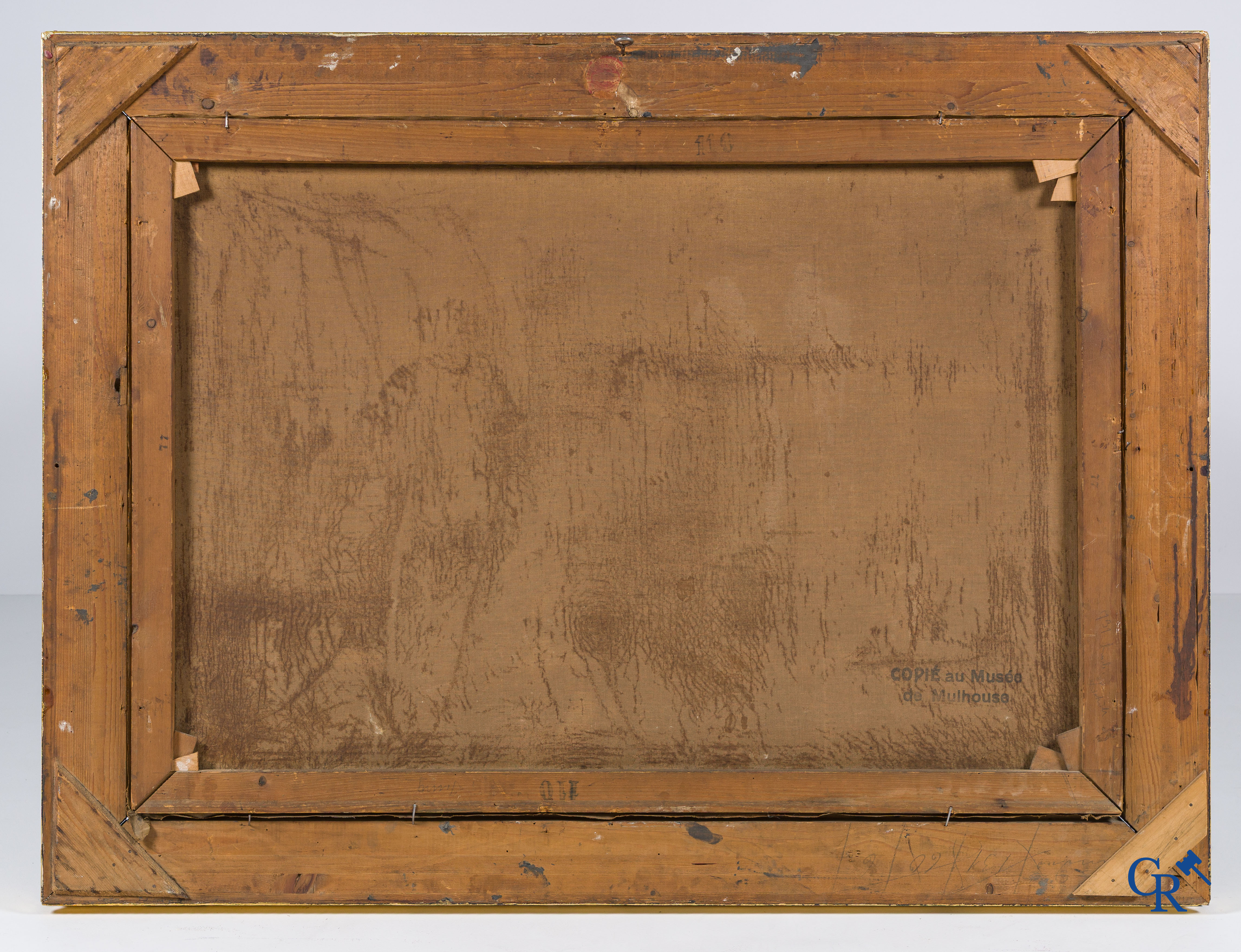 Louis Emile Adan (1839-1937) (after) Woman with a water jug. Copié au musée de Mulhouse.