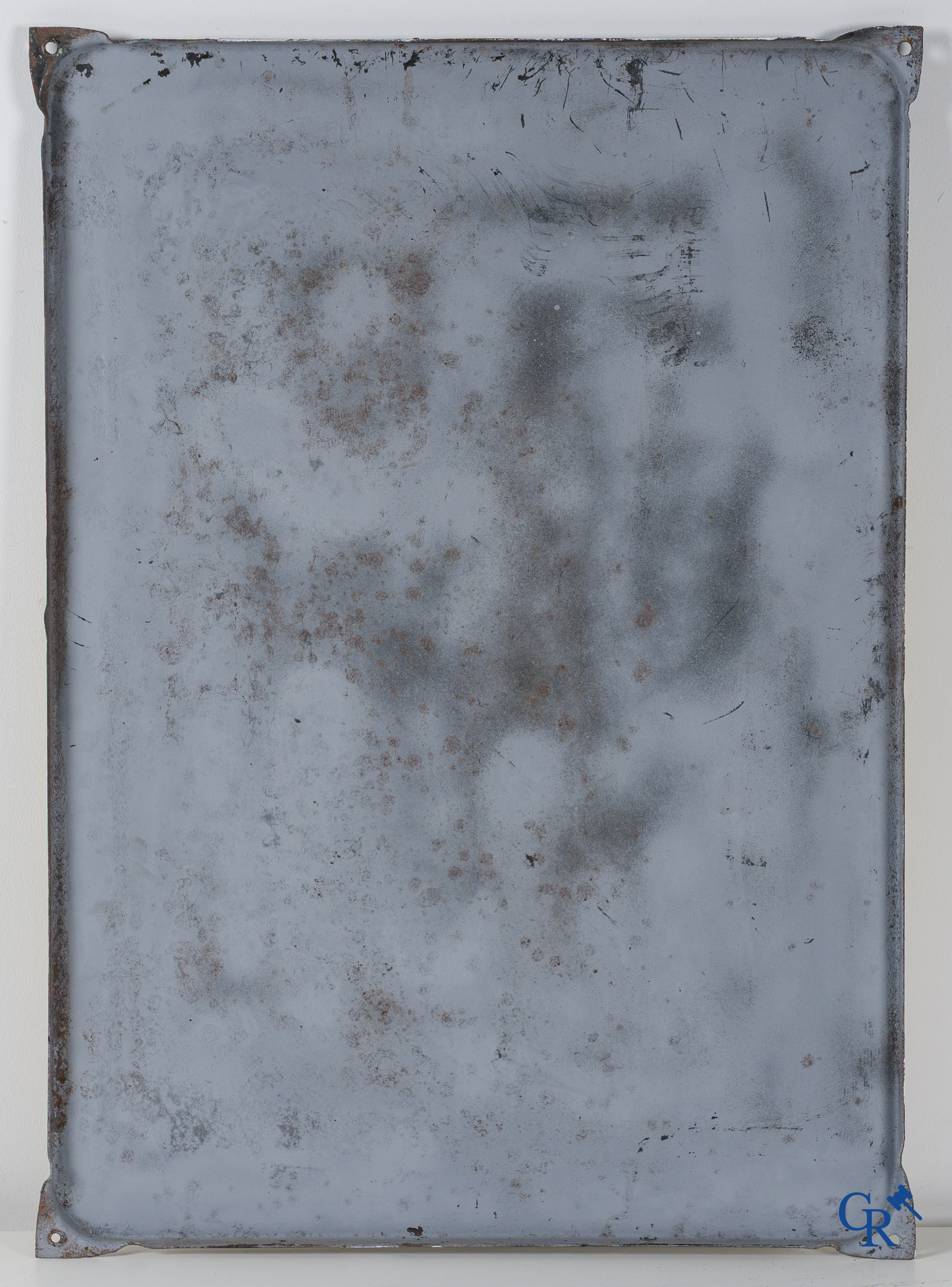 Cigarettes Armada, emaille reclamebord met een zeilschip. Emaillerie Belge Bruxelles 1952.