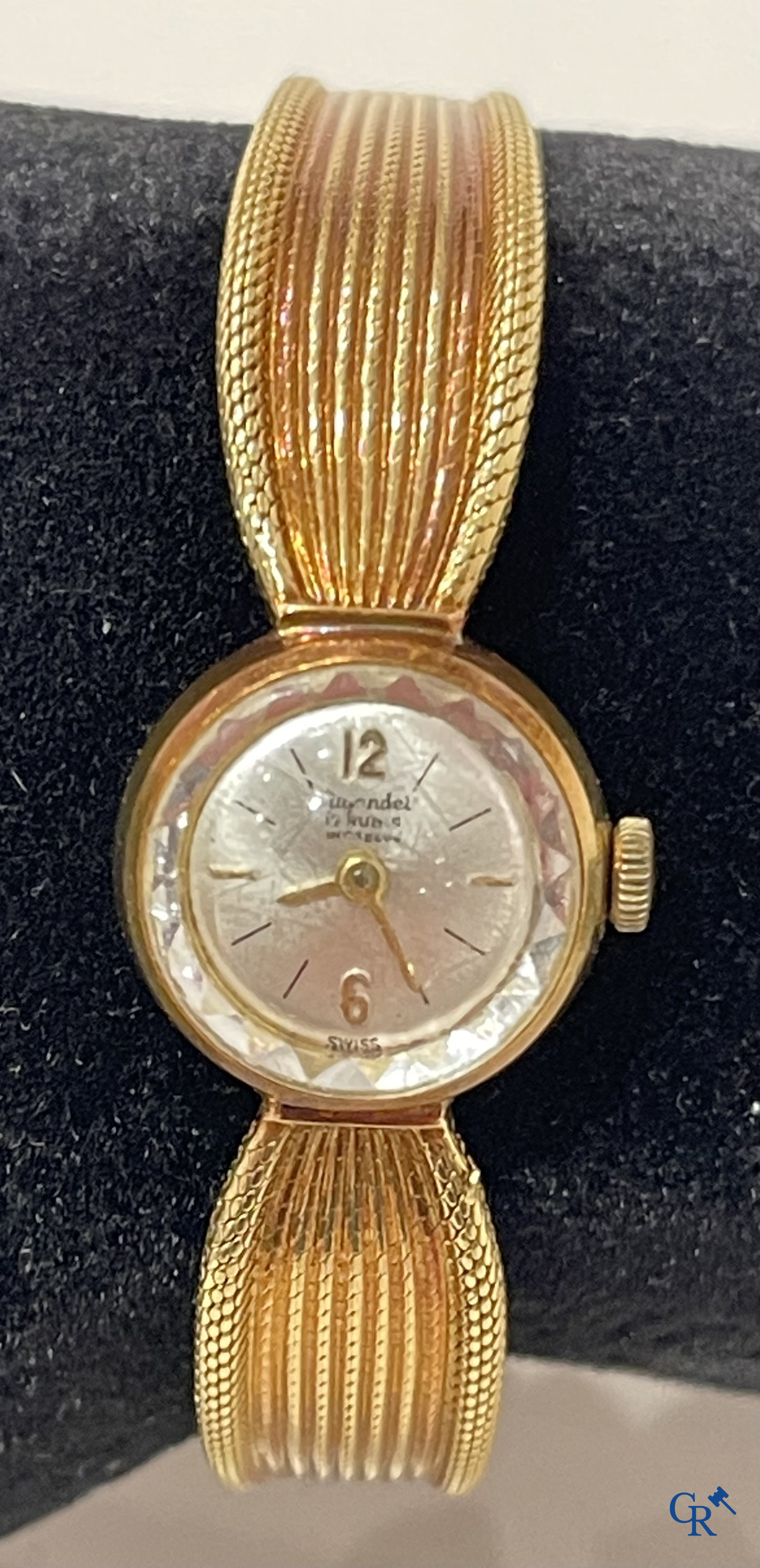 Juwelen, uurwerken, een damespolshorloge Gigandet in goud 750°/00. Zwitsers werk.