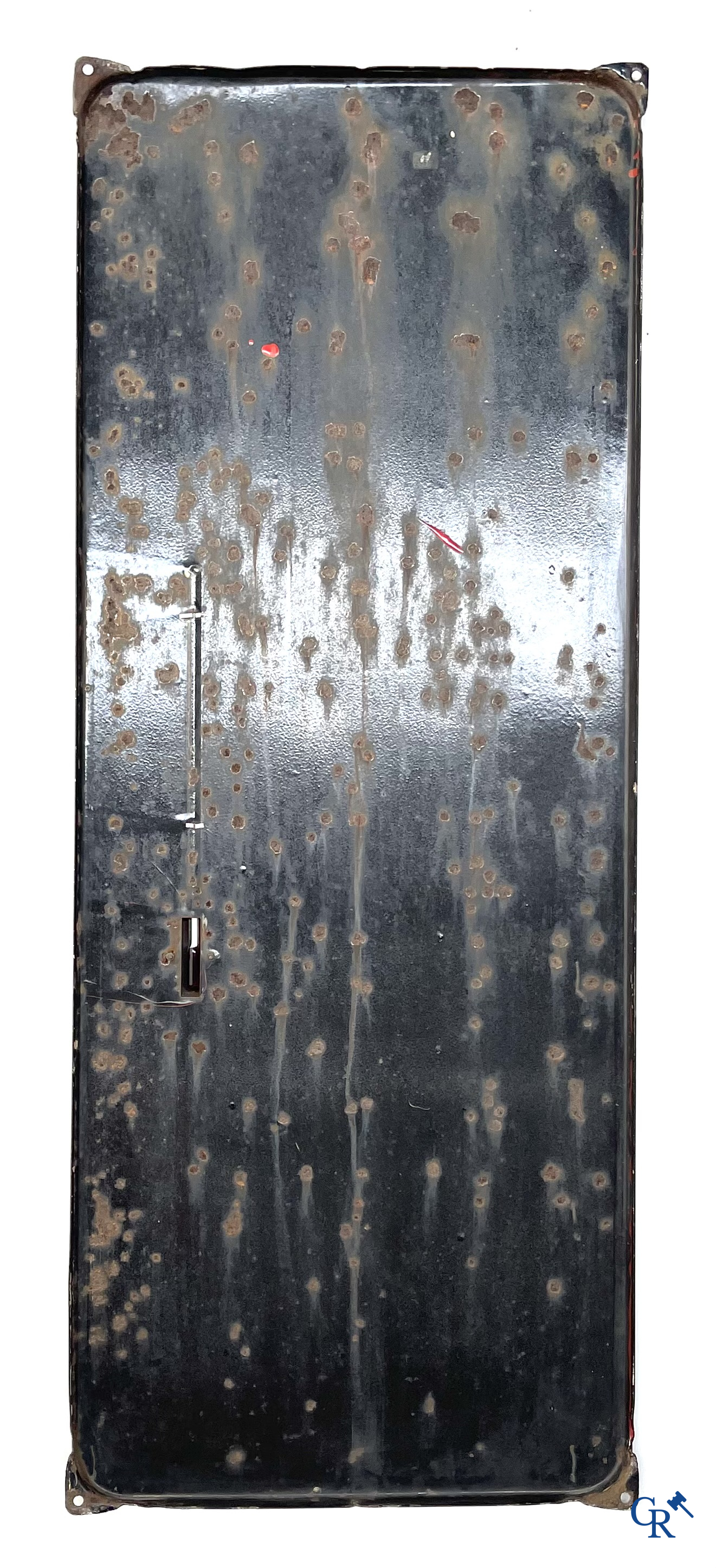 Grand Marnier, Large enamel publicity thermometer for the Grand Marnier liqueur. Enamel Alsacienne Strasbourg.