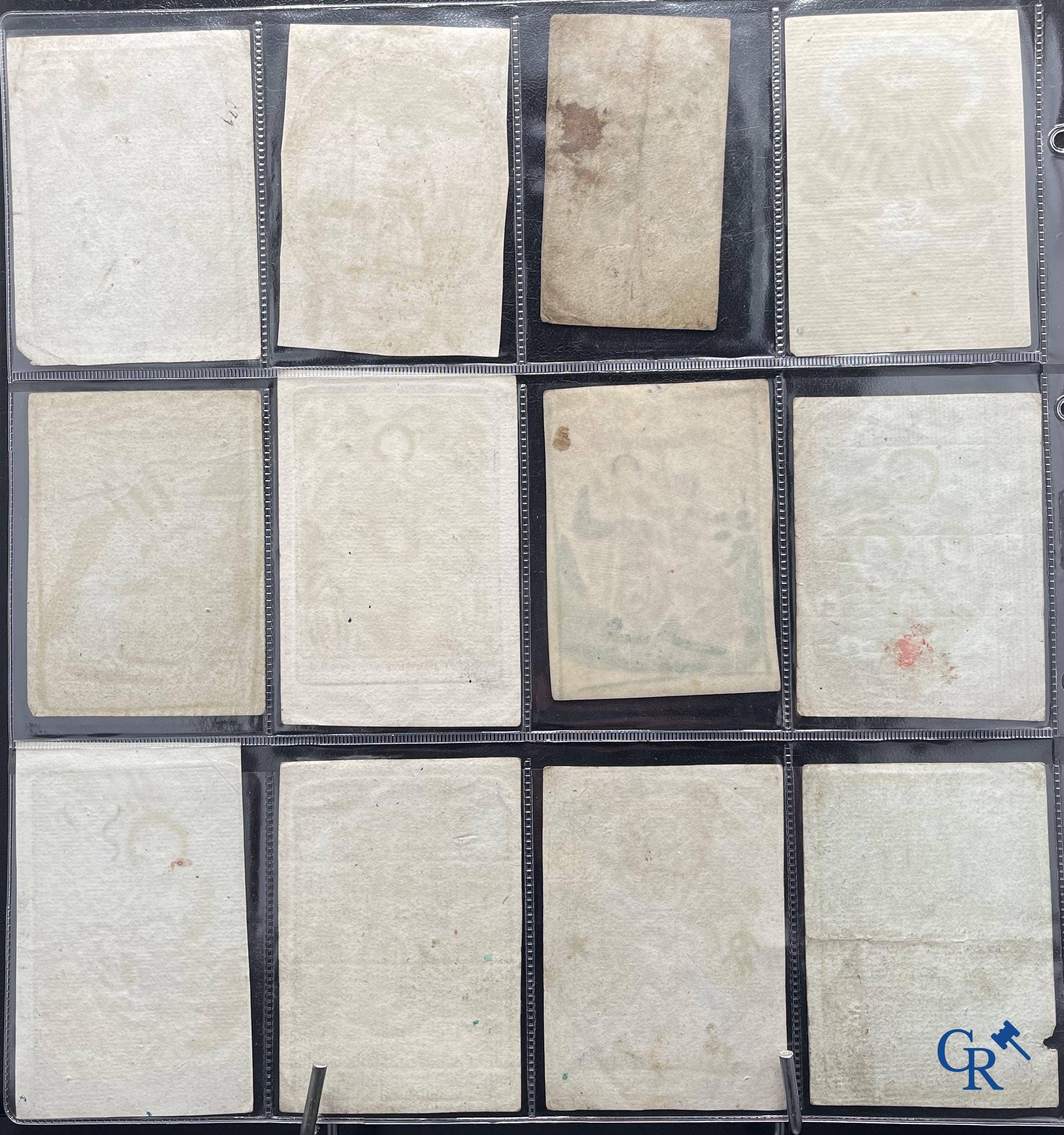 Religious objects: Important collection of pious images and devotion prints, Flanders, 17th-18th-19th centuries.