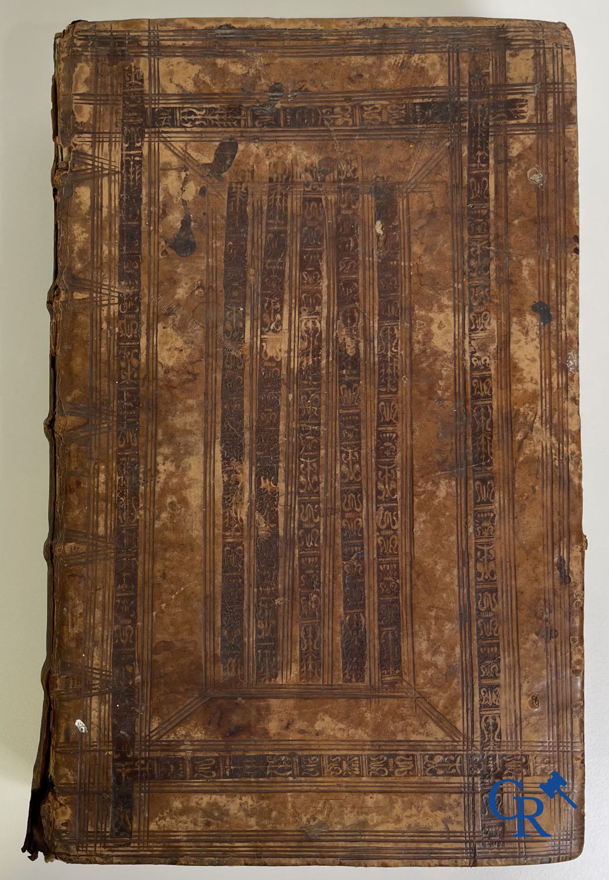 Early printed books: Willem Hessels van Est (1542-1613) The Epistles of St. Paul. Tomus prior en tomus posterior. Douai 1614.