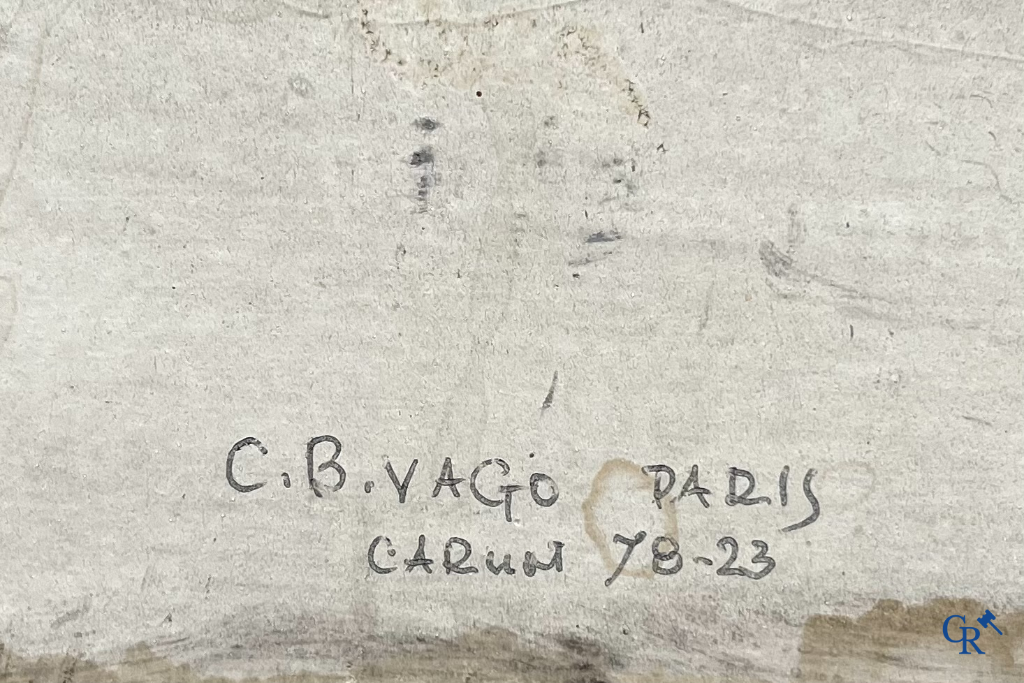 Elizabeth Arden, une grande publicité de vitrine pour les produits de beauté d'Elizabeth Arden. Vers 1950.