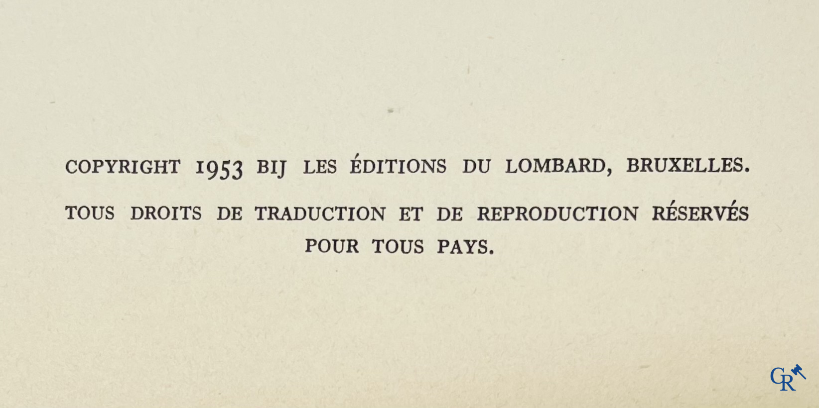 Hergé, L'Aviation Guerre 1939-1945. Collection Voir et Savoir. Copyright 1953. Lombard Brussels.