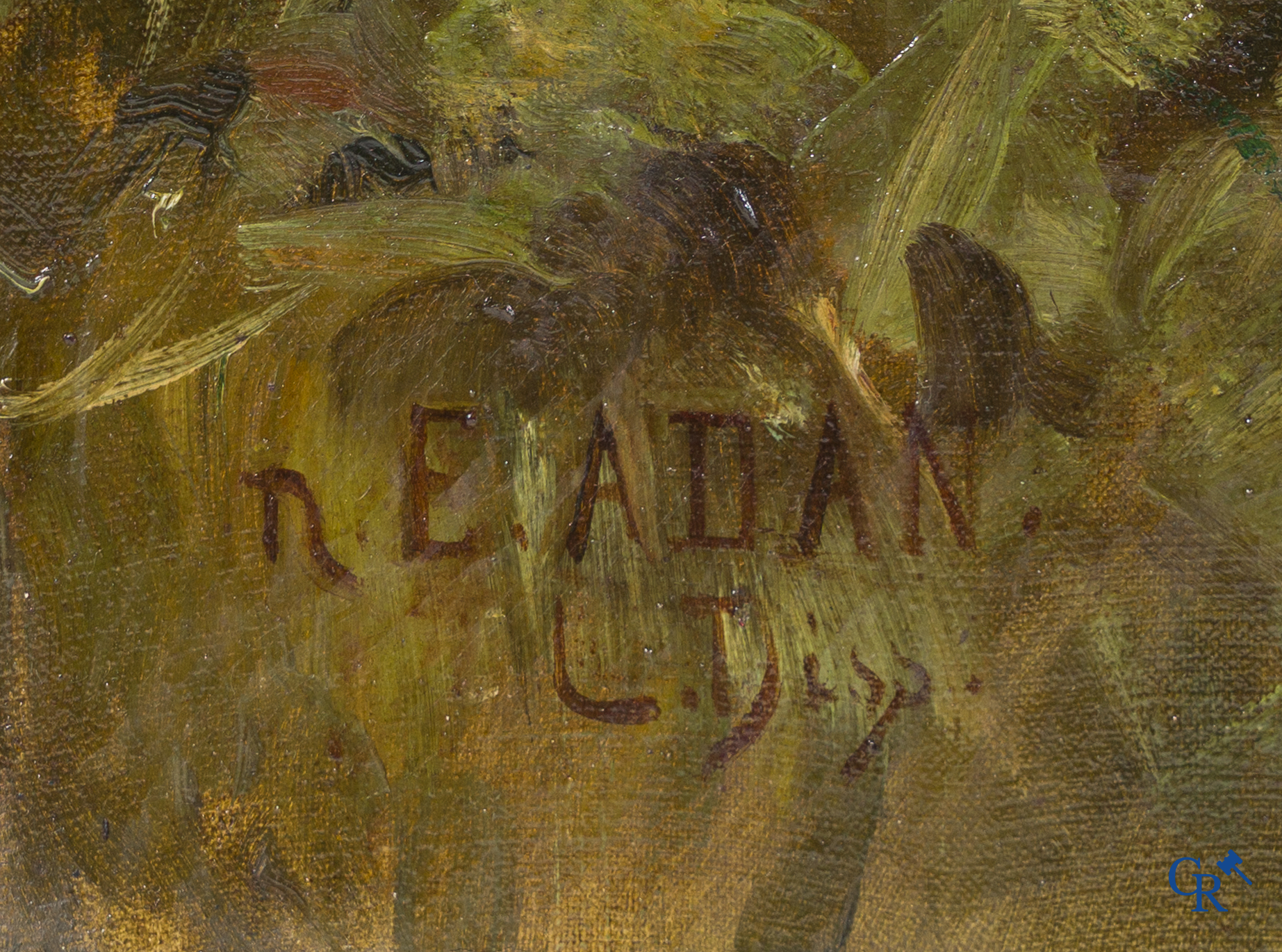 Louis Emile Adan (1839-1937) (after) Woman with a water jug. Copié au musée de Mulhouse.