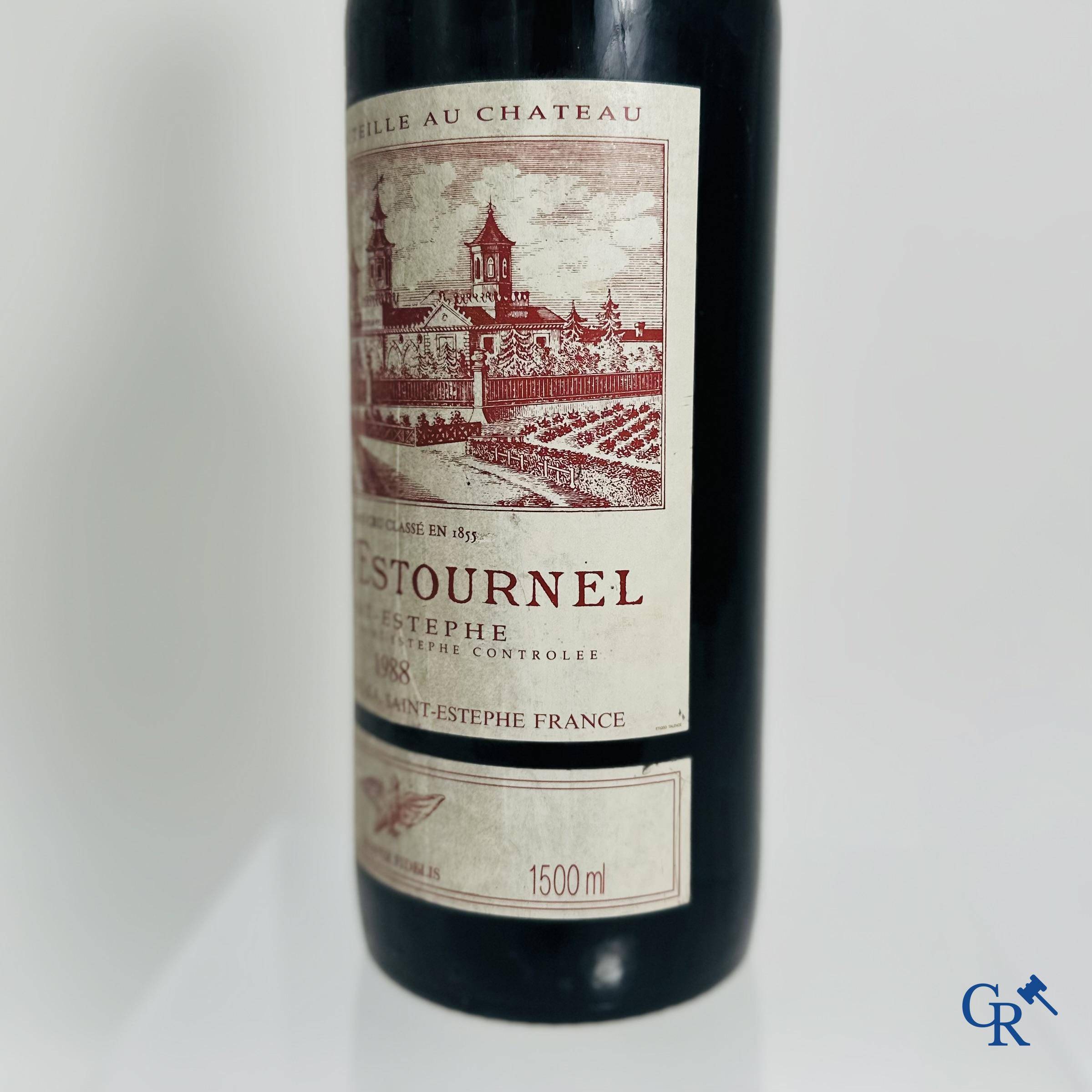 Wine - Bordeaux: Château Cos d'Estournel 1988, 1.5 l. Magnum Rouge. 2ème grand cru classé 1988. Saint-Estèphe.